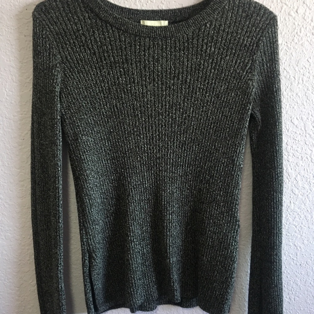 H&M grey knit sweater